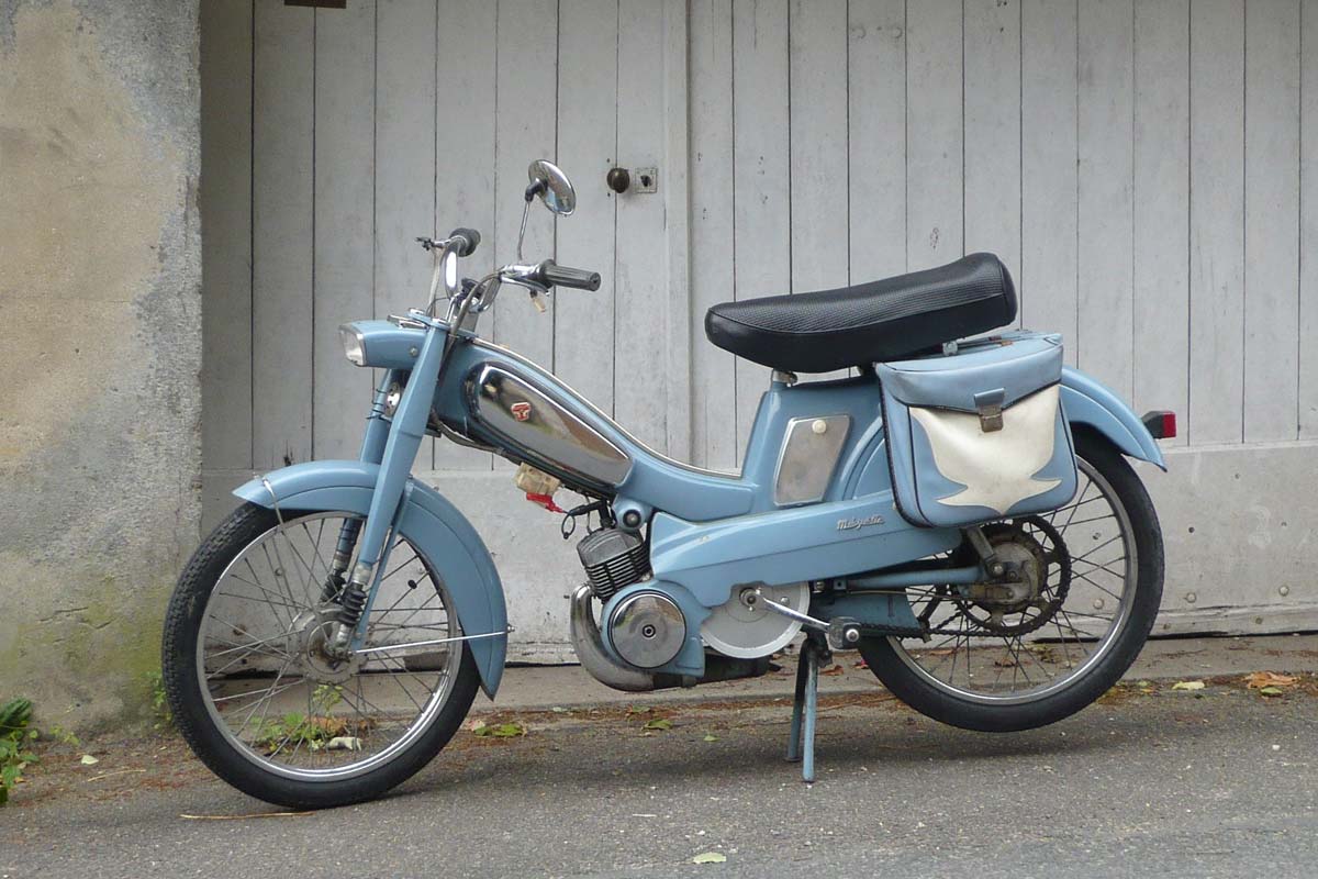 Histoire de la bleu motobecane