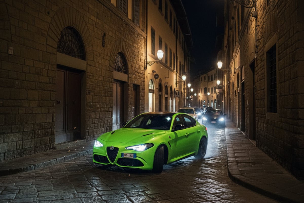 Course-poursuite nocturne